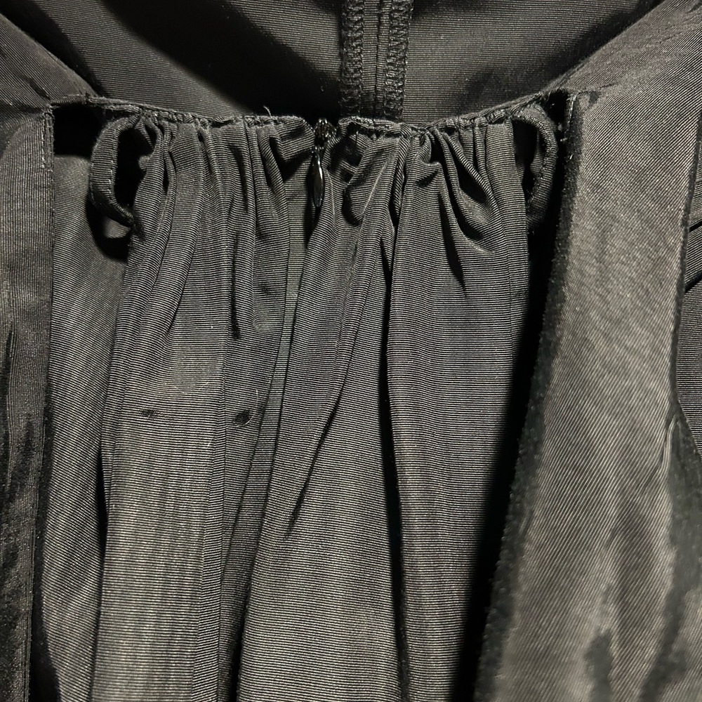 Dries Van Noten black moire skirt (maxi) 8-10 - Picture 5 of 6